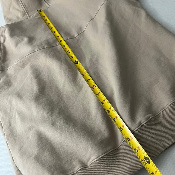 Three Nails Hoodie Sweatshirt Tan Women Size XL - Picture 5 of 10